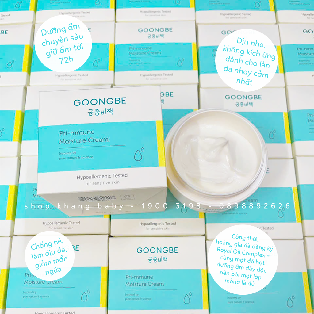 Kem dưỡng ẩm Goongbe Moisture Cream