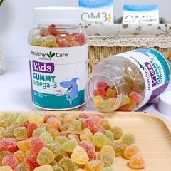 Kẹo dẻo Gummy Omega-3 Healthy Care Úc 250 viên 2Y+