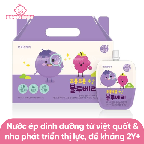 Hồng sâm nho việt quất Chunho Ncare