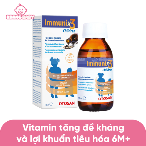 Siro tăng đề kháng Immunix3 Children