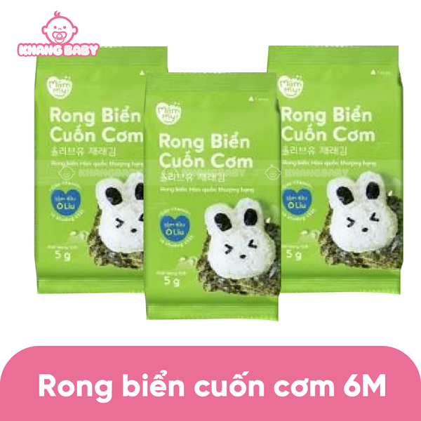 Rong biển cuộn cơm Mămmy (set 3 gói nhỏ)