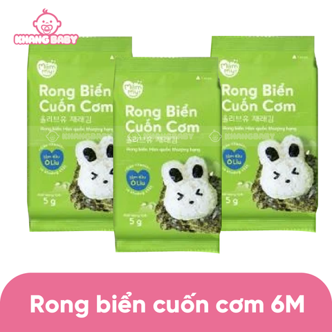 Rong biển cuộn cơm Mămmy (set 3 gói nhỏ)