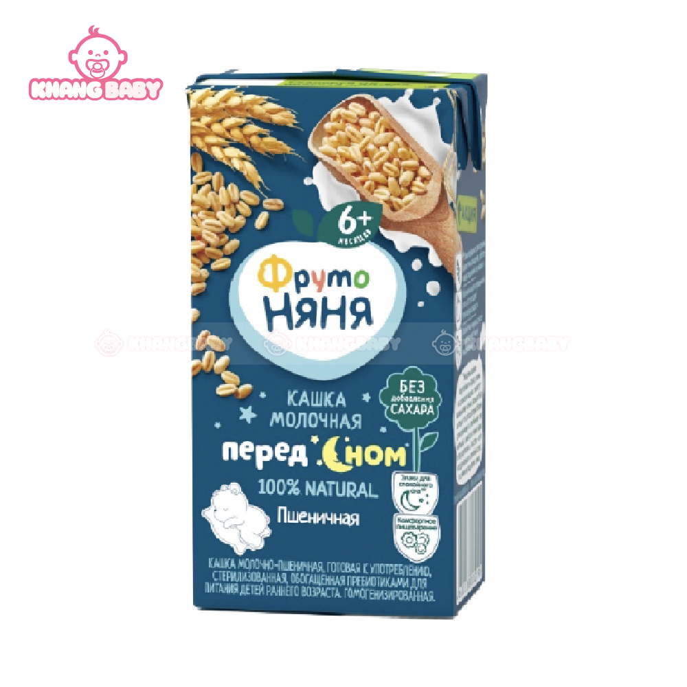 Sữa đêm Fruto Nga đủ vị 200ml 6M+