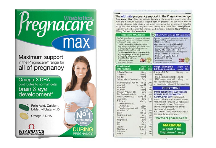 Vitamin tổng hợp bầu Pregnacare