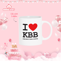 Quà I ♥ KBB - Cốc sứ