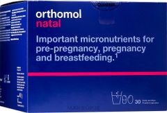 Vitamin Orthomol Natal cho mẹ bầu, cho con bú và chuẩn bị mang thai