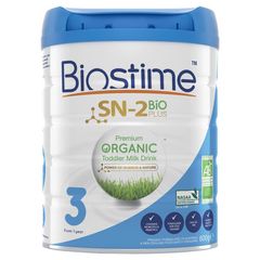 Sữa Biostime Organic Lait Bio 800g nắp xanh