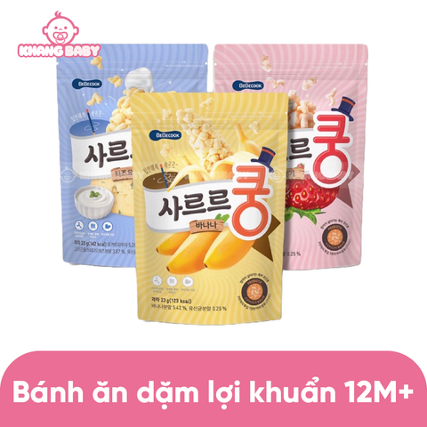 Bánh bỏng lợi khuẩn Bebecook 12M+