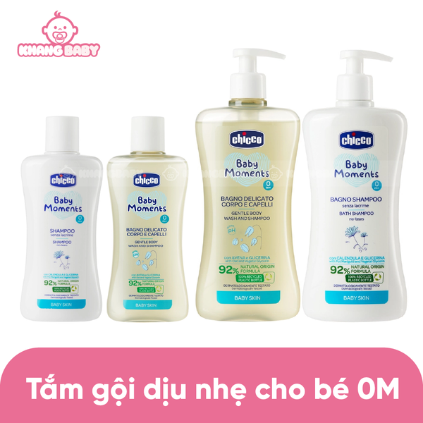 Sữa tắm gội Chicco 0M+