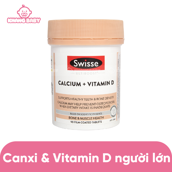 Canxi + Vitamin D hữu cơ Swisse