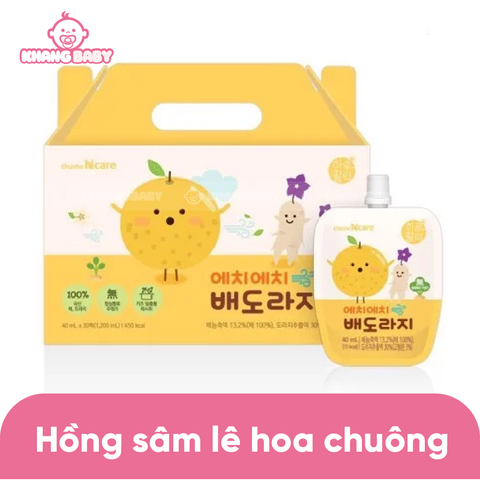 Nước hồng sâm lê hoa chuông Chunho Ncare Hàn Quốc