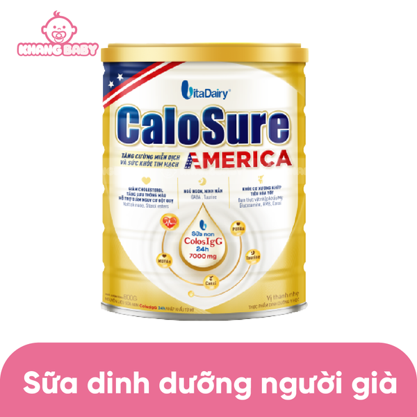 Sữa Calosure America 800g