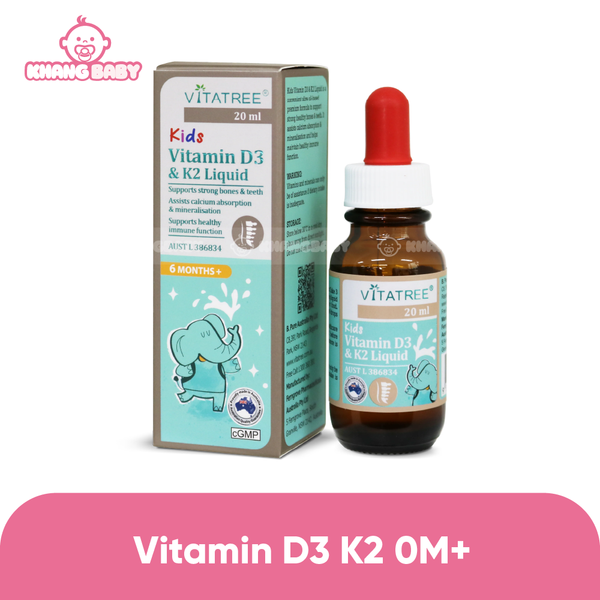 Vitamin D3 K2 Vitatree Liquid