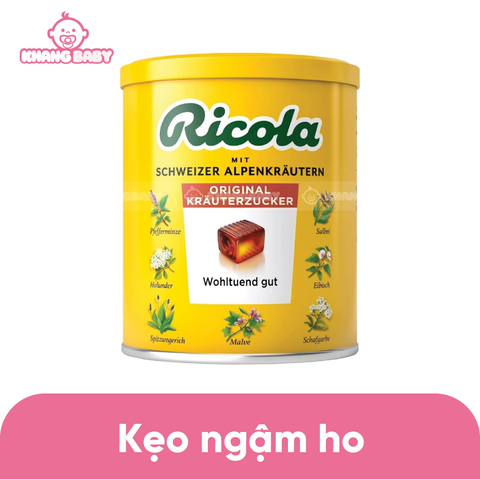 Kẹo ngậm ho Ricola Đức 250g