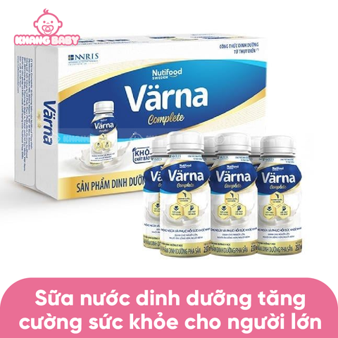 Sữa nước pha sẵn Varna Complete 237ml