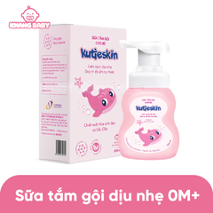 Sữa tắm gội dưỡng ẩm cho bé Kutieskin 200ml