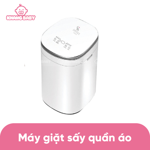 Máy giặt quần áo kèm sấy khô Moazbebe MB068