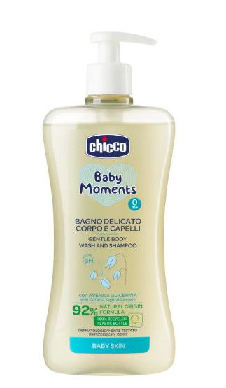 Sữa tắm gội Chicco 0M+