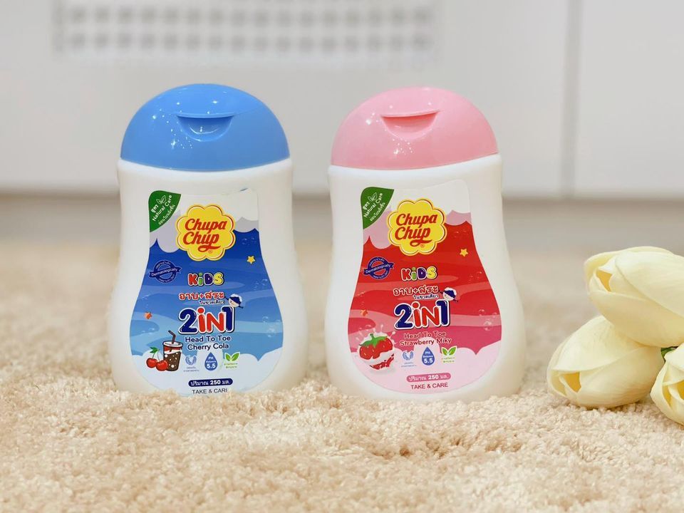 Sữa tắm gội Chupa Chups Kids Thái Lan