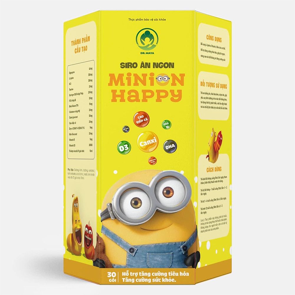 Siro ăn ngon Minion Happy