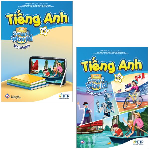 Combo Sách Tiếng Anh 10 I-Learn Smart World - Student's Book + Workbook  - Bộ 2 Cuốn
