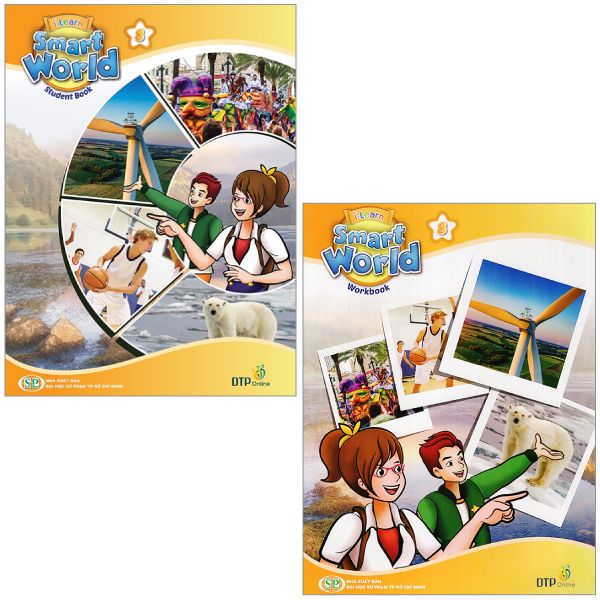 Combo Sách Tiếng Anh 8 I-Learn Smart World - Student's Book + Workbook  - Bộ 2 Cuốn