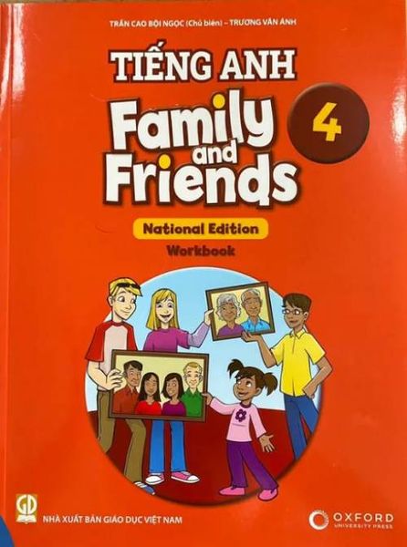 Tiếng Anh 4 -  Family and Friends - Work Book  - Bộ Chân Trời