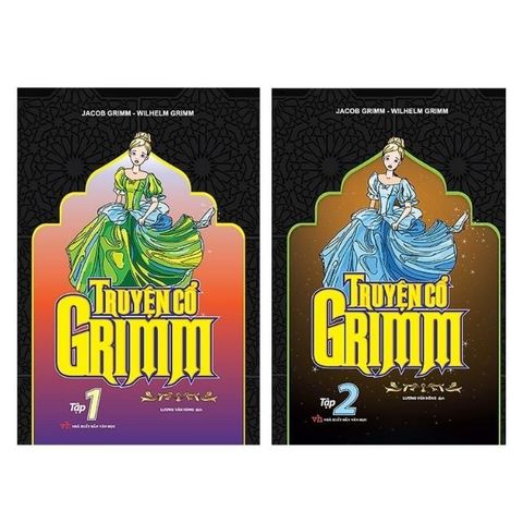 Sách - Truyện Cổ Grimm (Trọn Bộ 2 Cuốn Bìa Cứng )
