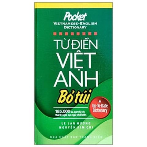 Từ Điển Việt - Anh (Sách Bỏ Túi)