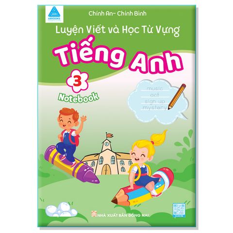 Luyện Viết Và Học Từ Vựng Tiếng Anh 3  – Notebook