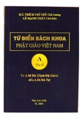 Từ Điển Bách Khoa Phật Giáo Việt Nam (Trọn bộ : 02 cuốn)