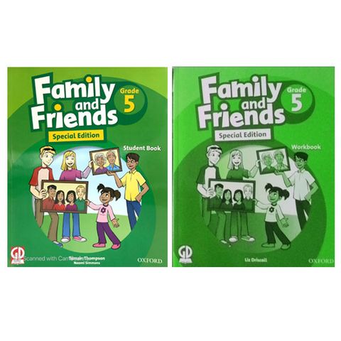 Sách - Family And Friends Special Edition 5 Trọn bộ (Chương trình tỉnh  3,4,5)