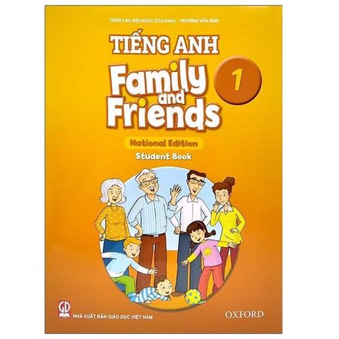 Tiếng Anh 1 - Family And Friends National Edition - Bộ Chân Trời Sáng Tạo( Tái Bản 2023)