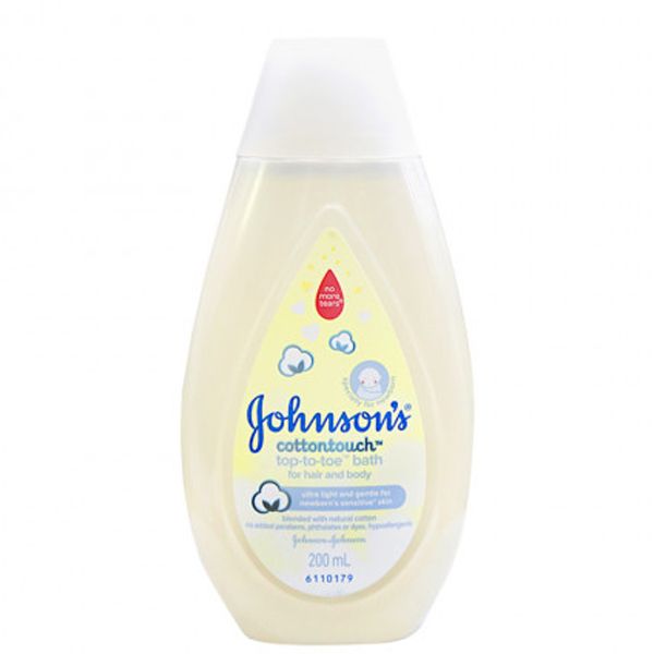 Sữa tắm gội toàn thân cho bé Johnson  To-to-toe 200ml