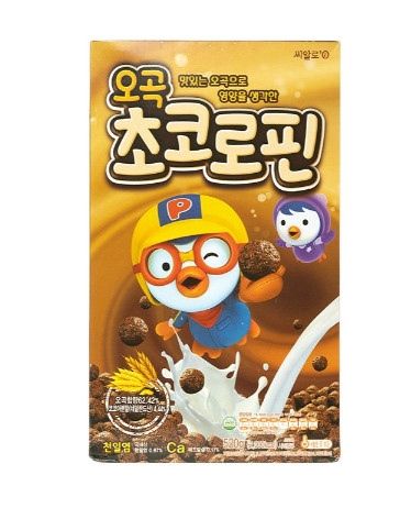 Ngũ cốc Cacao Pororo Hàn Quốc dinh dưỡng cho bé từ 2 tuổi  520g/hộp