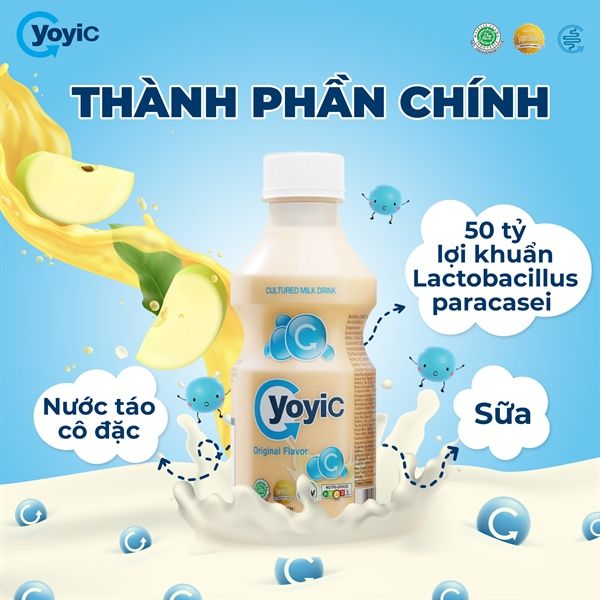 Sữa chua uống Yoyic (lốc 8)