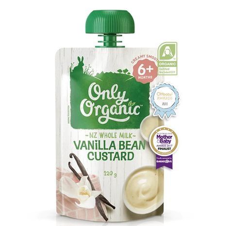 Váng sữa Only Organic vị Vani (6M+)