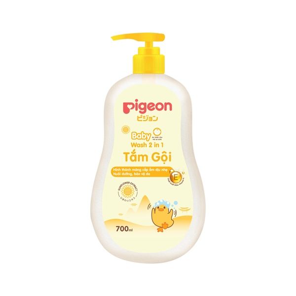 Sữa tắm gội Pigeon 700ml