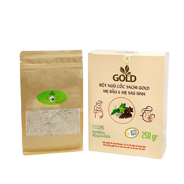 Bột ngũ cốc lợi sữa Gold 250gr