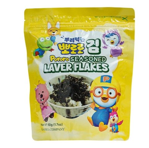 Rong biển rắc cơm Pororo - 50g/gói - Vị truyền thống