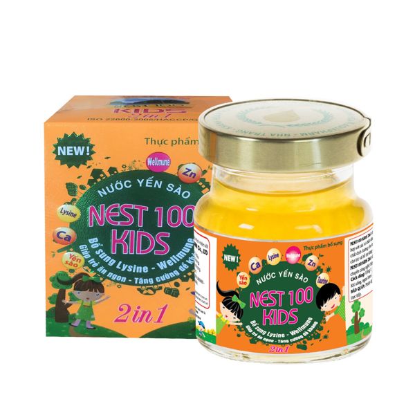 Nước yến sào Nest 100 Kids Lysine 70ml