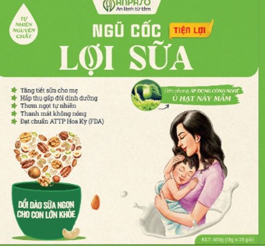 Ngũ cốc Lợi sữa Anpaso 450g