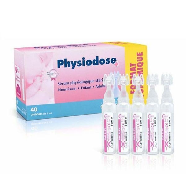 Nước muối Physiodose Classic - Pháp (0M+)