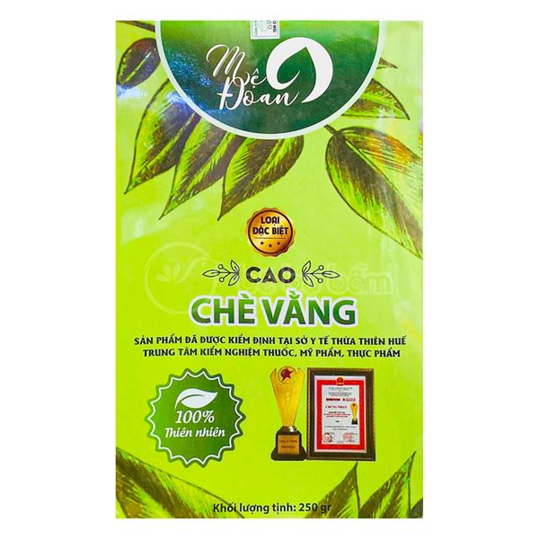 Lợi sữa cao chè vằng Mệ Đoan 250gr (hộp)