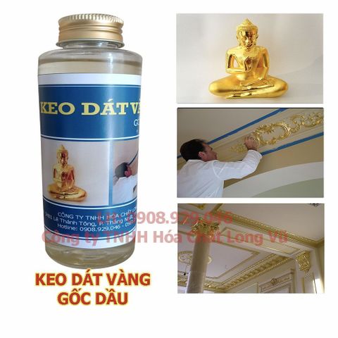  100 ml keo dát vàng gốc dầu siêu đẹp 