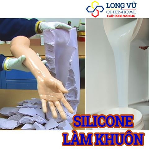  SILICON LỎNG TRẮNG TRONG LÀM KHUÔN DẺO- SILICONE RUBBER-RTV 