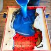 Màu Bột Nhũ Ánh Kim Pha Epoxy Resin  - XANH BLUE - Hủ Lớn