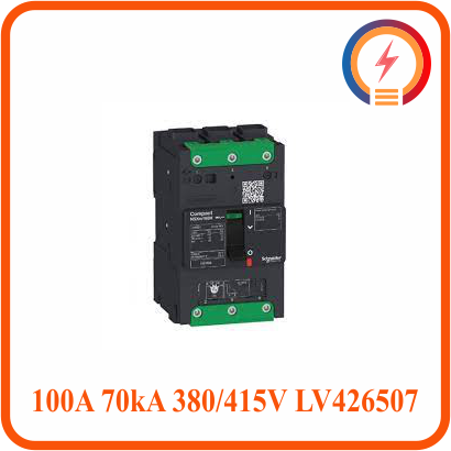MCCB 3P 100A 70kA 380/415V LV426507 Schneider