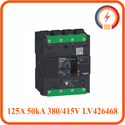 MCCB 4P 125A 50kA 380/415V LV426468 Schneider