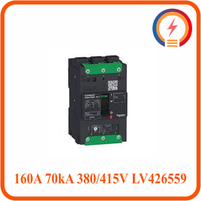 MCCB 3P 160A 70kA 380/415V LV426559 Schneider